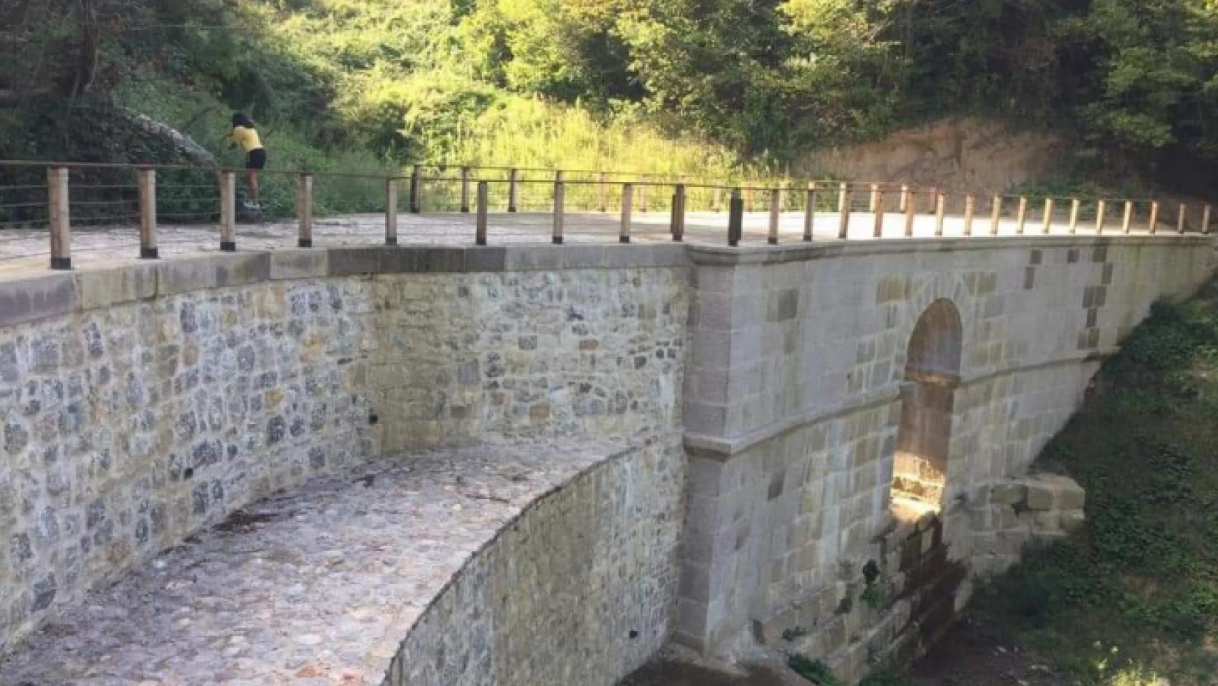 Tarihi Kemerdere köprüsü Restore Edildi