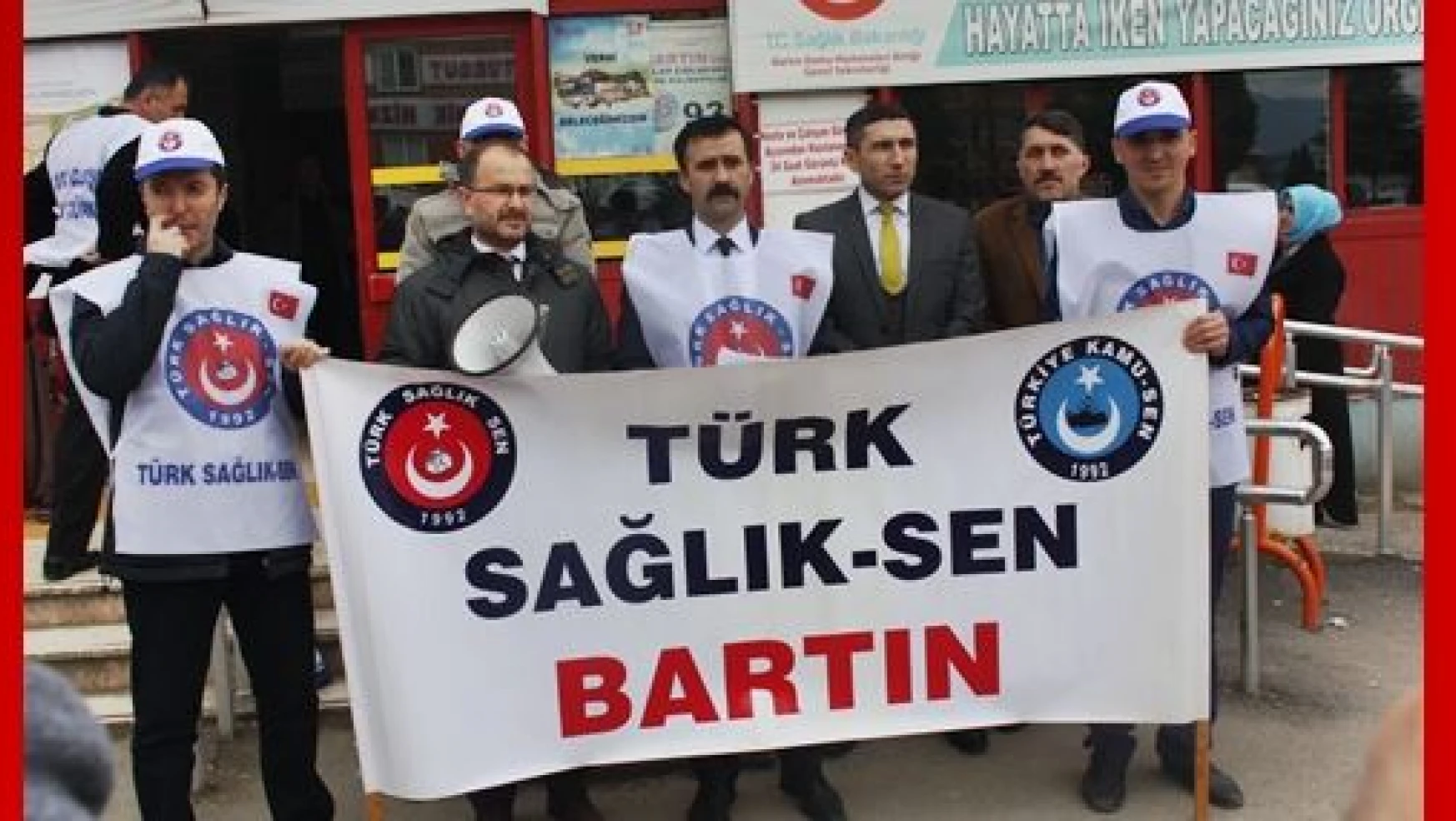 Türk Sağlık-Sen sorunları ve talepleri dile getirdi 