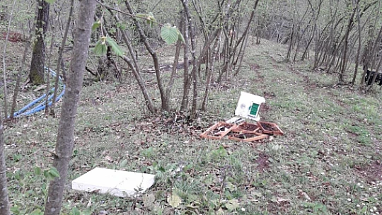Kocaoğlan kovanları telef etti
