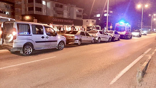 Lastik fırlayınca olan oldu