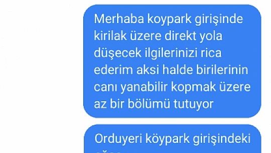 Yıkılmadan önce vatandaş uyarmış