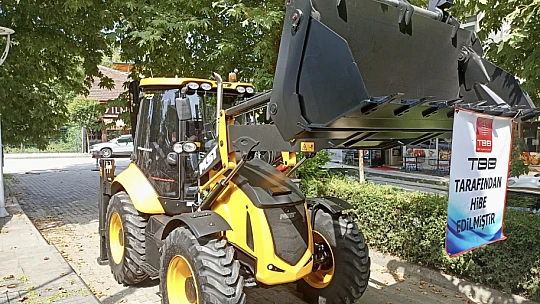 Kozcağız'a yeni iş makinesi