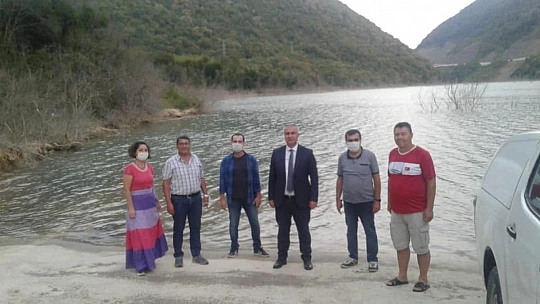 Baraja 25 bin sazan yavrusu bırakıldı