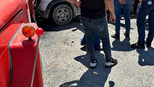 Kavşakta zincirleme kaza