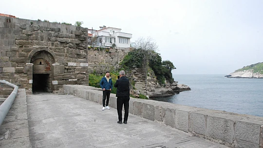 Amasra'ya bayramda yoğun ilgi