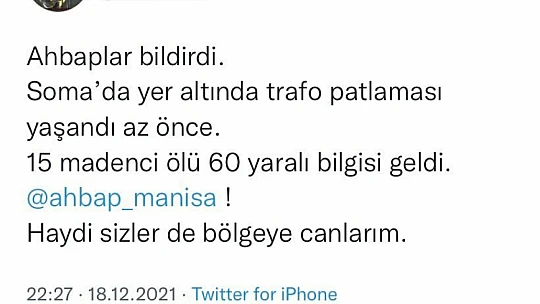 Maden kazası, Çok sayıda yaralı var