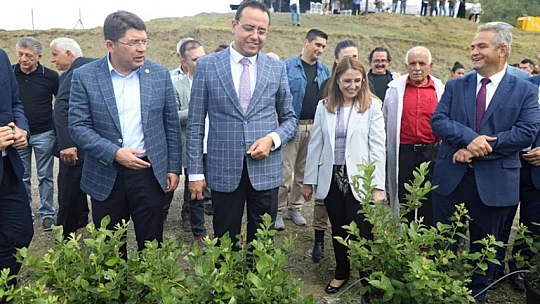 Bartın'da aromatik bitki bahçesi kuruldu