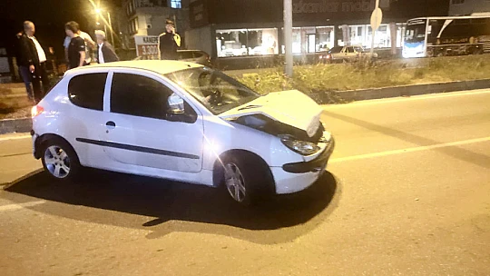 Lastik fırlayınca olan oldu