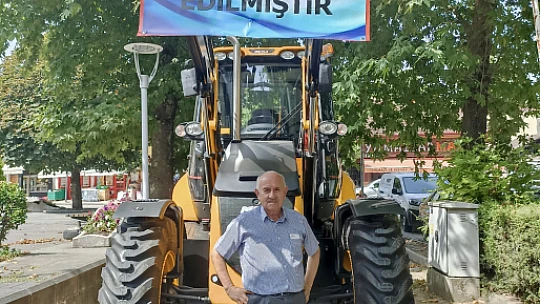 Kozcağız'a yeni iş makinesi