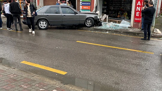 Bartın'da ilginç kaza