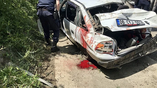 Bartın Çaycuma yolunda feci kaza!!!