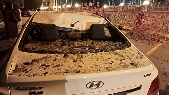 Yıkılmadan önce vatandaş uyarmış