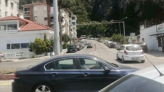 İnkumu sahiline giriş yok