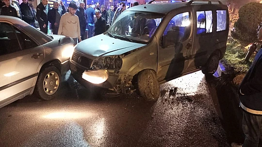 Hendekyanı caddesinde kaza
