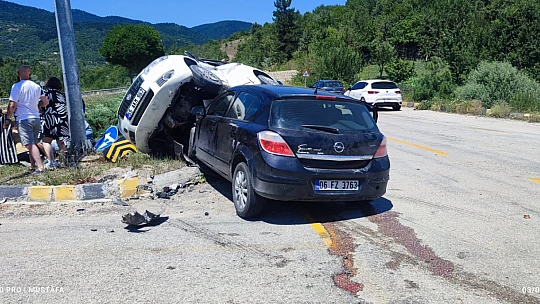 Bartın Karabük yolunda ölümlü kaza
