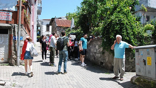 Sahillerde bayram yoğunluğu