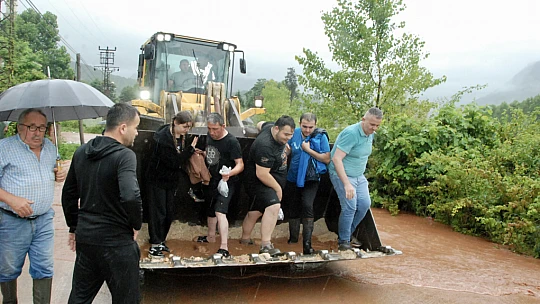 Bartın sular altında kaldı