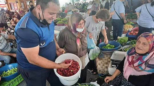 Zabıta ekiplerinden istedi