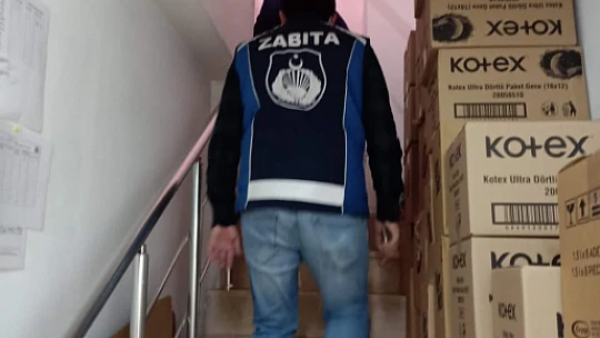 Market depolarına ani baskın