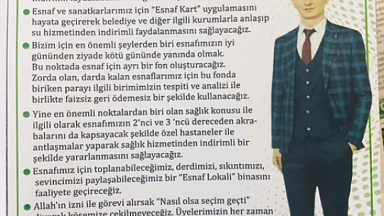 Genç adaylar başkanlık için yarıştı