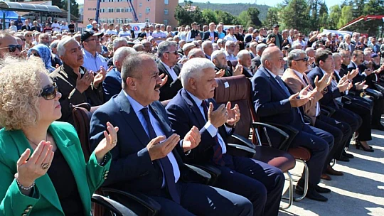 Merkez caminin temeli törenle atıldı