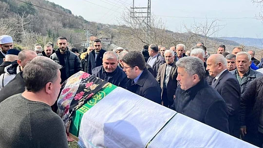 Belde başkanının acı günü