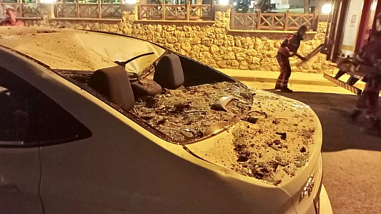 Yıkılmadan önce vatandaş uyarmış