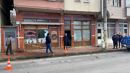 İş yerinde ölü bulundu