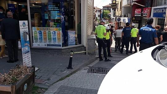 Kamyonet yayaya çarptı