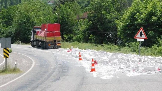 Malzemeler yola saçıldı