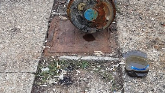 Balık beklerken bomba çıktı