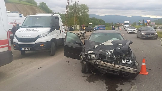 Bakacakkadı'da feci kaza