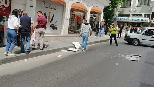 Çarşıda beklenmedik olay