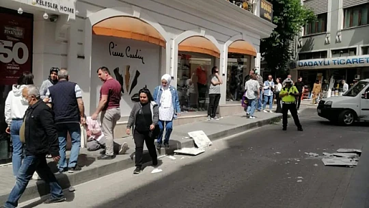 Çarşıda beklenmedik olay