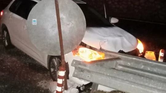 Amasra yolunda kaza