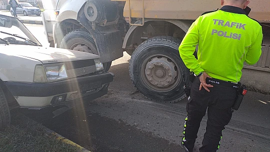 Çatmaca çevre yolunda kaza