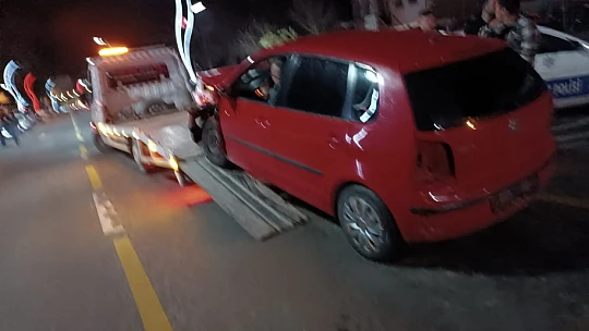 Yalıda zincirleme kaza