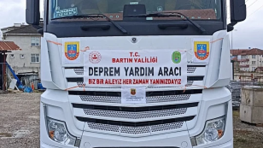 Jandarmadan deprem bölgesine büyük destek