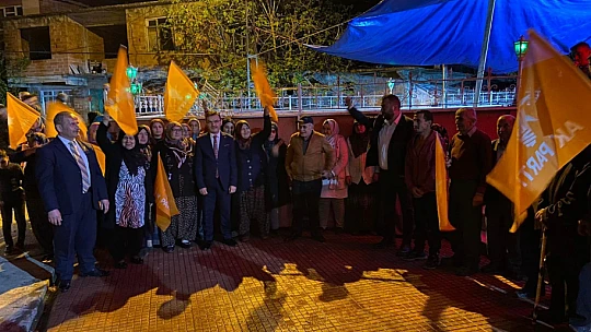 20 yıldır sadece eser ve hizmet siyaseti yaptık