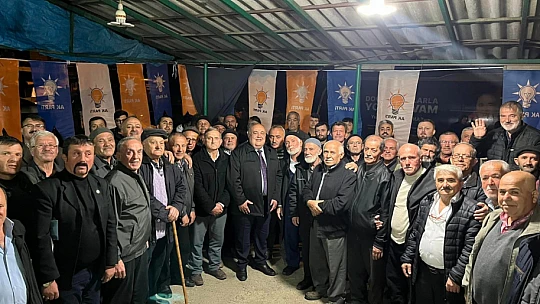 20 yıldır sadece eser ve hizmet siyaseti yaptık