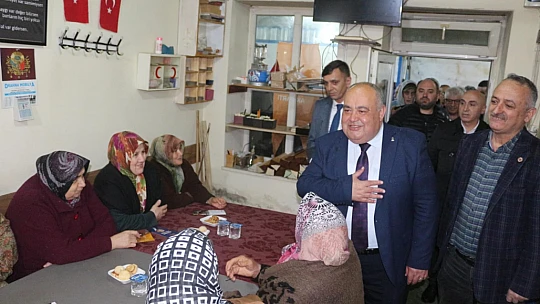 20 yıldır sadece eser ve hizmet siyaseti yaptık