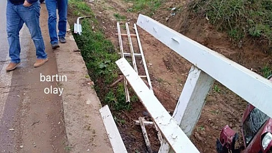 Köprüden dereye uçtu
