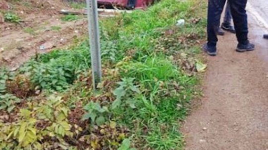 Köprüden dereye uçtu