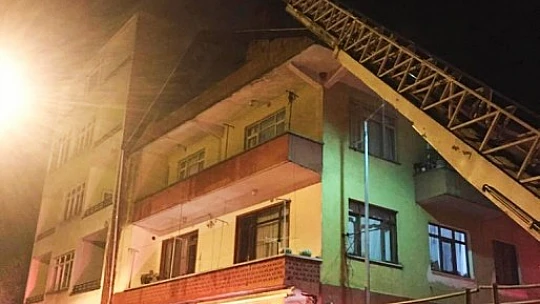 Gece yarısı yangın çıktı