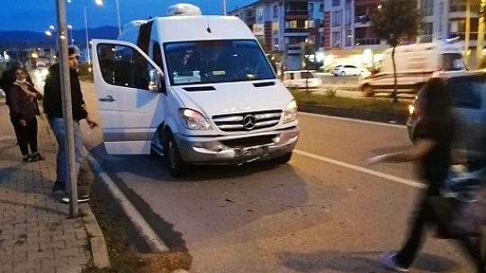 Yaya geçidinde yine kaza