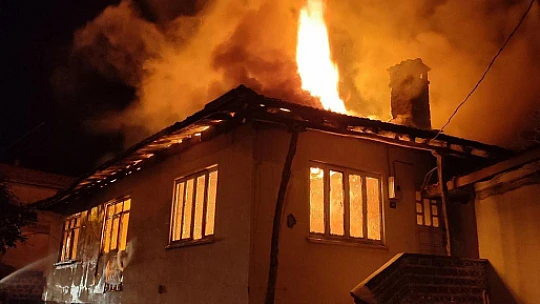 Amasra'da korkutan yangın