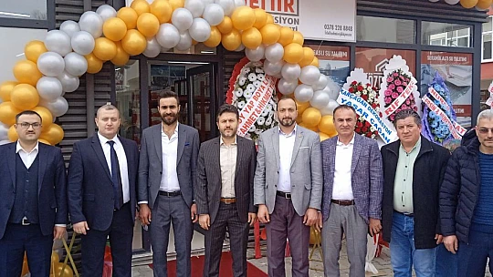 Özdemir İnşaat Enjeksiyon törenle açıldı