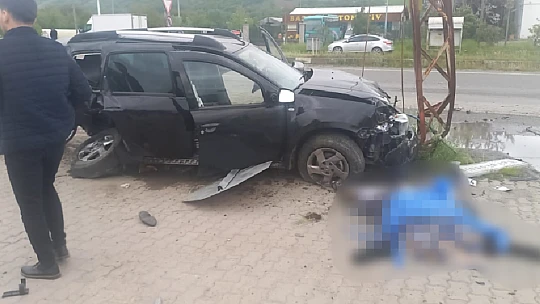 Bakacakkadı'da feci kaza