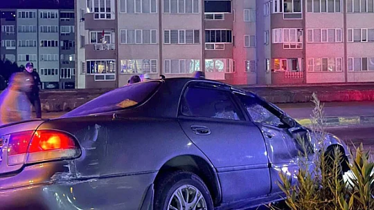 Bartın'da gece saatlerinde kaza