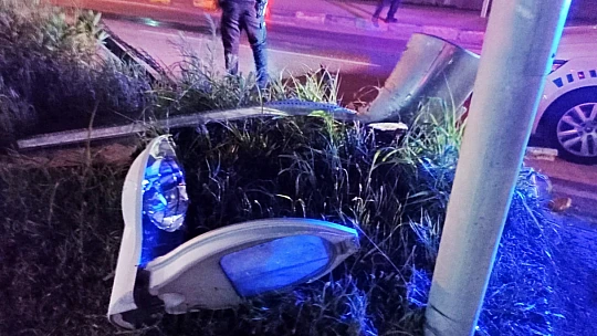 Bartın'da gece saatlerinde kaza